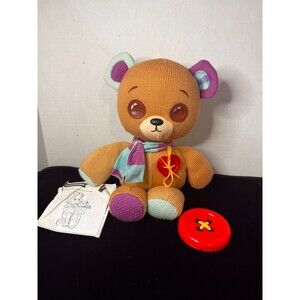 Thready Bear Interactive Teddy Bear w/Magical Expressive Eyes 14" Plush.